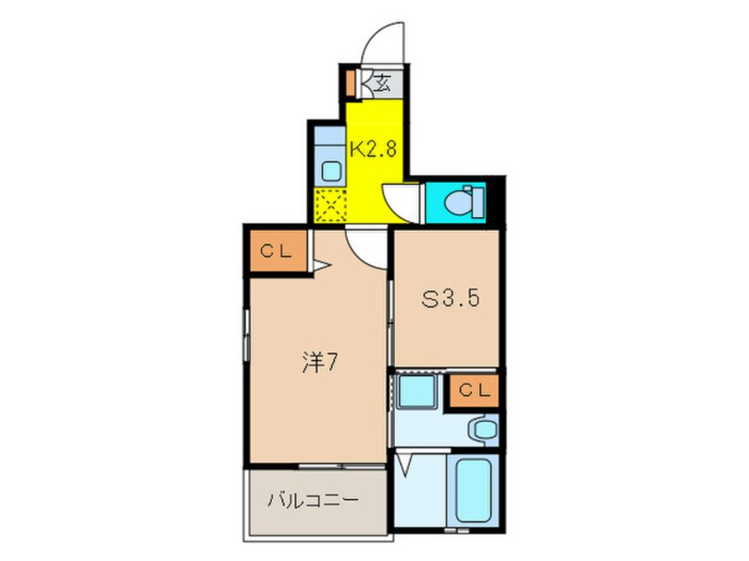 間取図 グラース宝塚