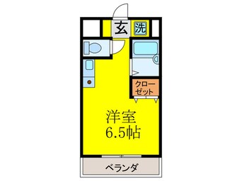 間取図 サンフェイム黒田