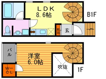 間取図 ベル・アスティ－レ