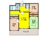 リベラルパレス文の里 3LDKの間取り