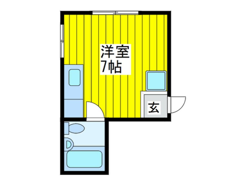 間取図 大宝小橋ロイヤルハイツ