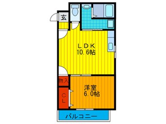 間取図 谷田・十三マンション