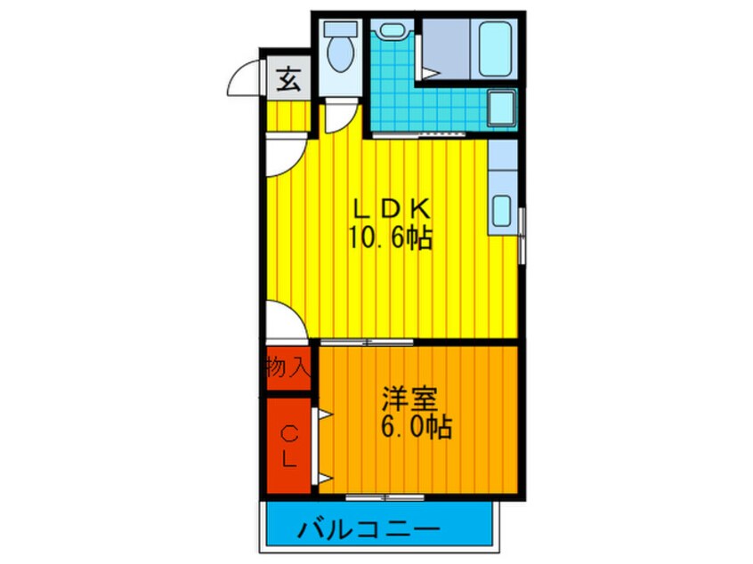 間取図 谷田・十三マンション