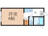 コムホート２７ 1Kの間取り