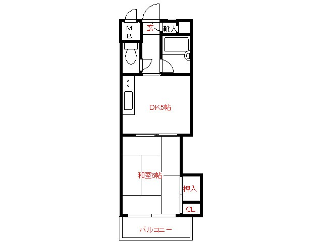 間取り図 上新庄ｸﾞﾗﾝﾄﾞﾊｲﾂ北