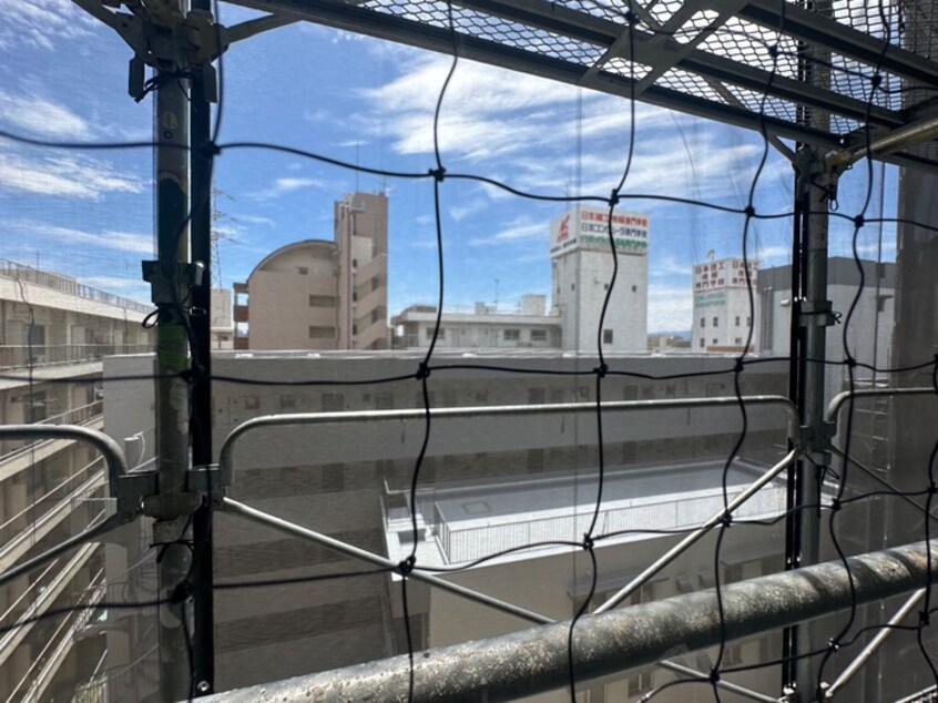 室内からの展望 上新庄ｸﾞﾗﾝﾄﾞﾊｲﾂ北