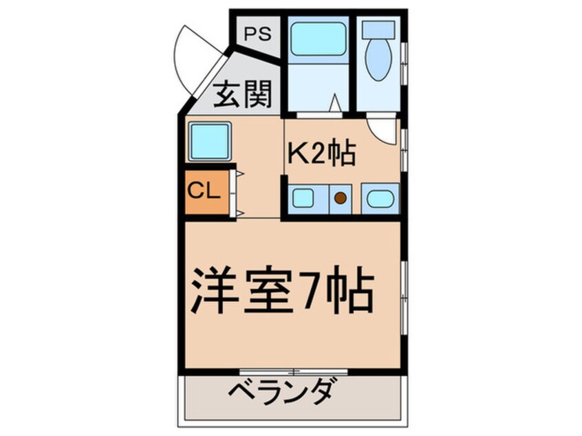 間取図 ノイエス大江四天王寺