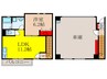 仮）Ｅｓｐａｃｅ池田五月山 1LDKの間取り