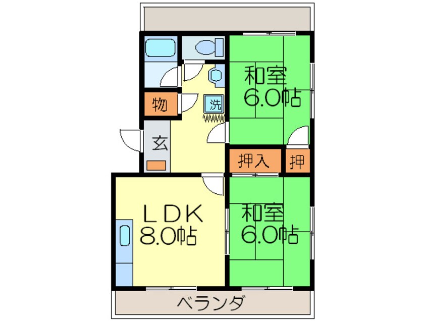 間取図 フナトマンション