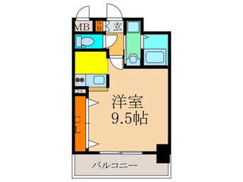 間取図 ディアコ－ト小曽根