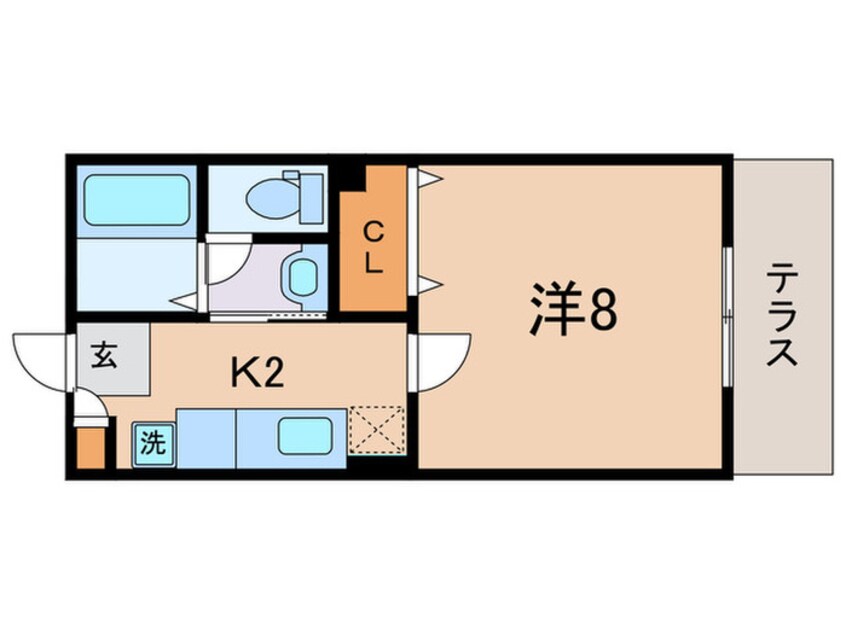 間取図 ＲＥＡＬ　ＣＯＵＲＴ