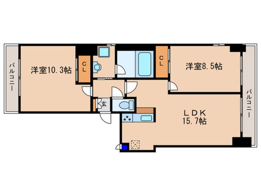 間取図 レーベンパルク