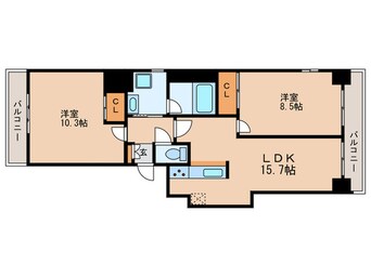 間取図 レーベンパルク