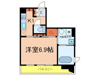 間取図 レジディア神戸元町