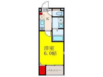 間取図 ハーモニーテラス江坂