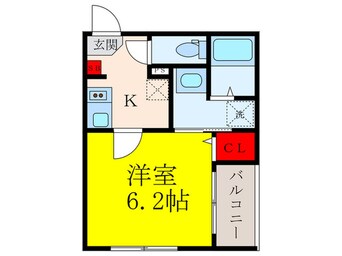 間取図 ハーモニーテラス江坂
