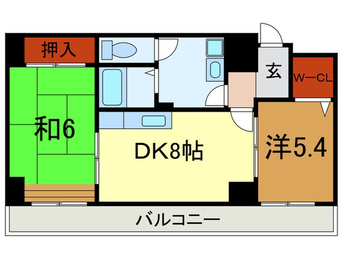 間取り図 上沢壱番館