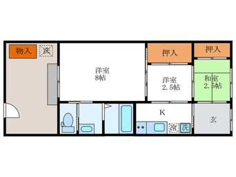 間取図 ダイヤイン出町柳