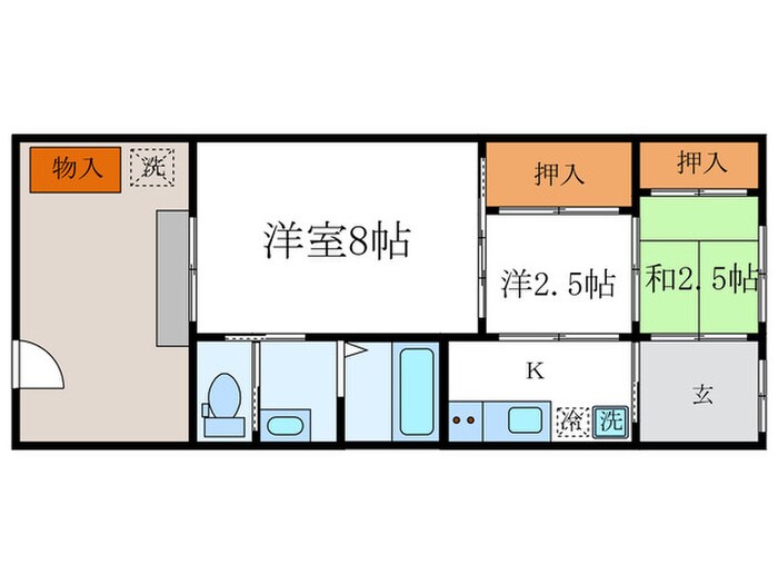 間取り図 ダイヤイン出町柳