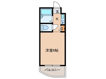 間取図 クレセント都島