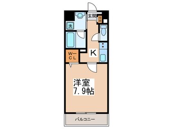 間取図 グランパシフィック田島Ｌｕｘｅ