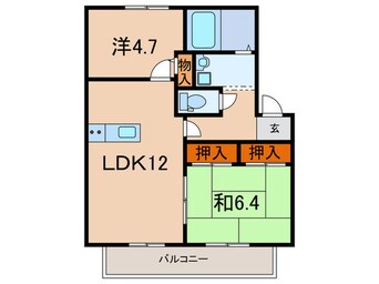 間取図 グランメールⅠ