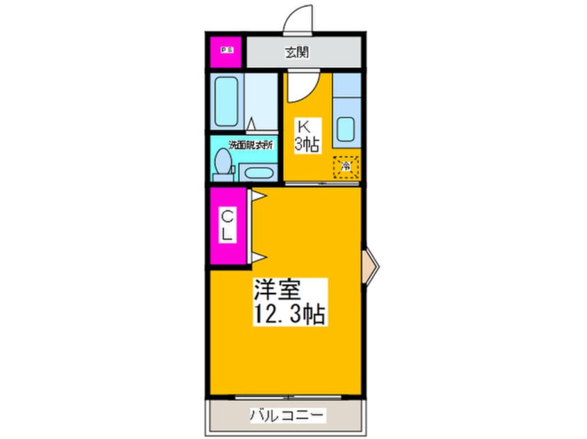 間取図 常盤ビル