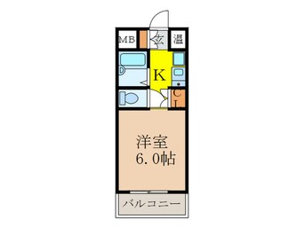 間取図 シャネル新大阪