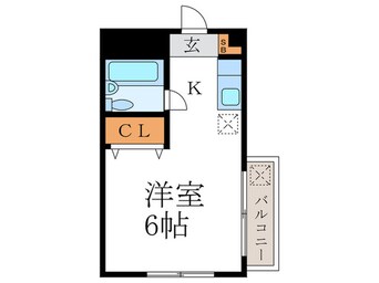 間取図 西田マンション