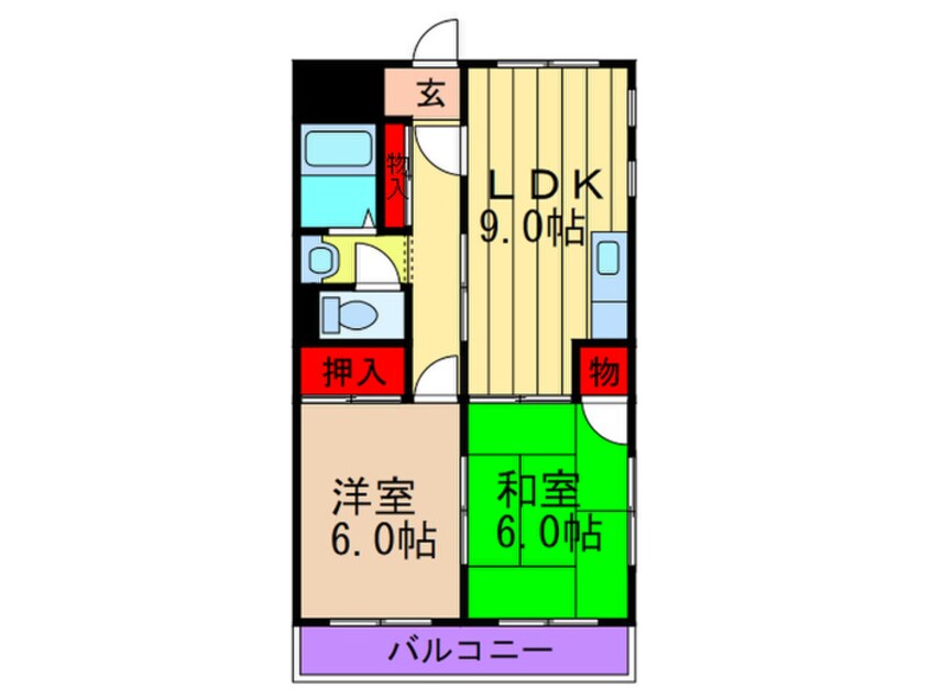 間取図 トモエマンション