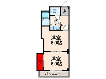 間取図 高槻グランドハイツ