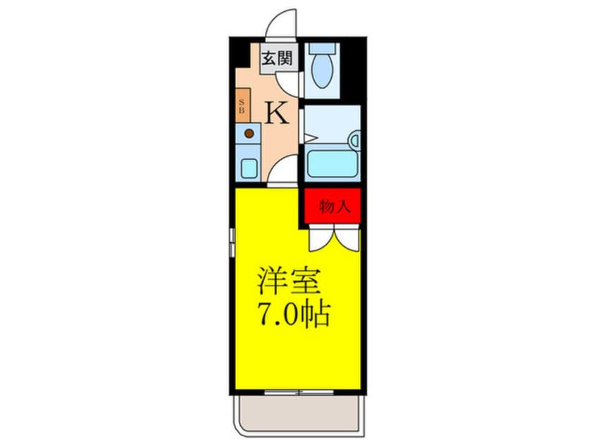 間取図 ＧＳハイツ