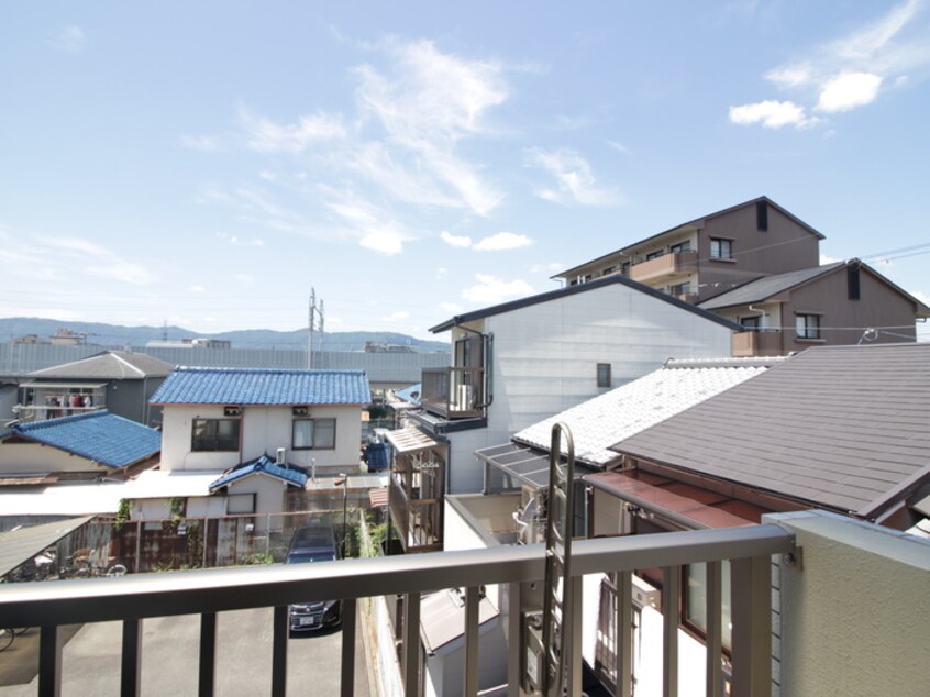 室内からの展望 カサベルデ桂川