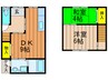 トキ住宅7 2DKの間取り