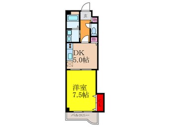 間取図 サンリット山本