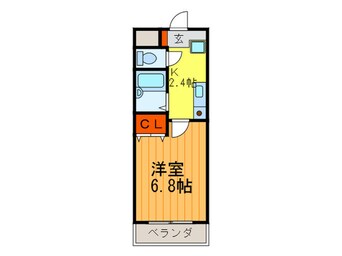 間取図 シャルマンＭ卓暁