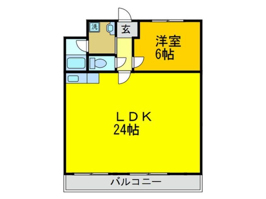 間取図 ステ－ションコ－ト長田