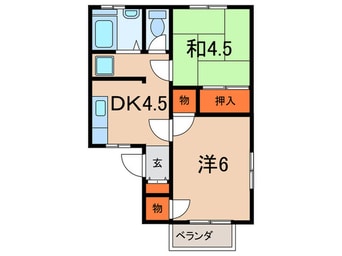 間取図 川瀬ハイツ