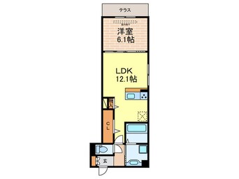 間取図 ヴェラ ロホ