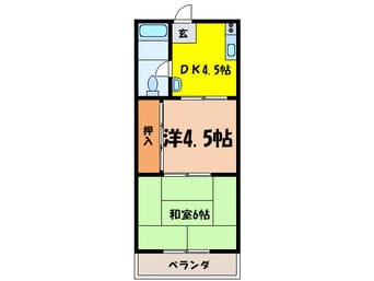 間取図 第３王子マンション