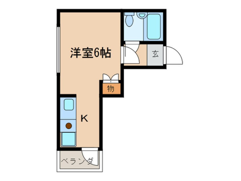 間取図 エクセルワンズ八条