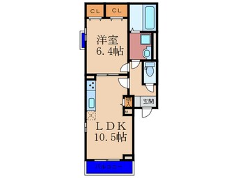 間取図 レジデンス酉島