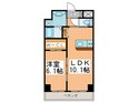 エイチツーオー清水丘の間取図