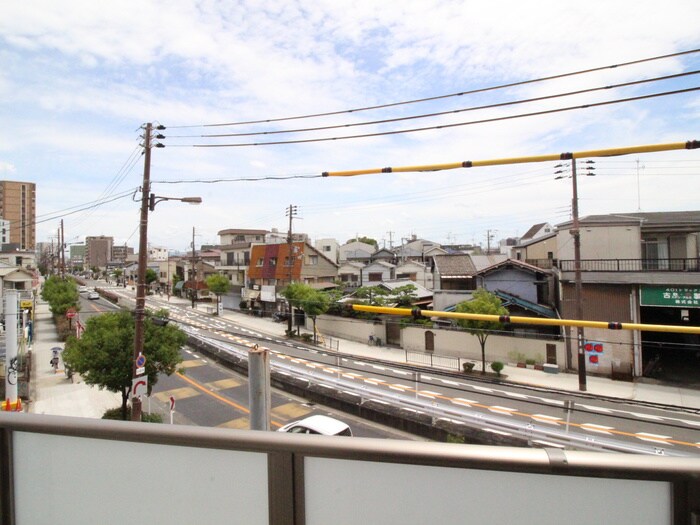 室内からの展望 エイチツーオー清水丘