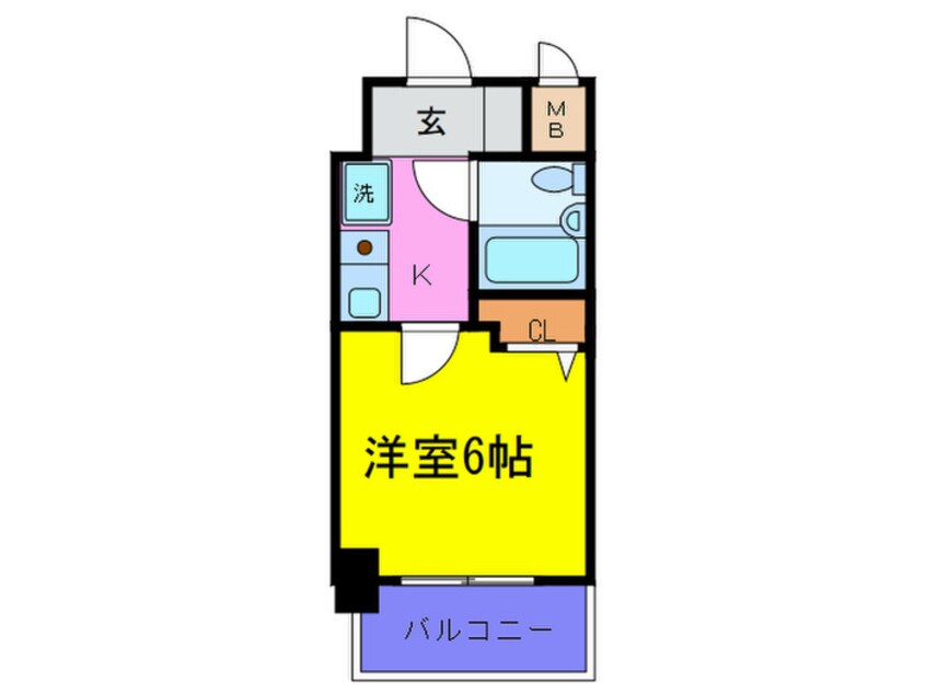 間取図 エスリード野田駅前(703)