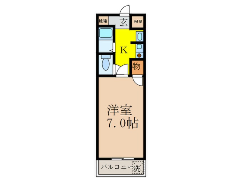 間取図 さくら第三ハイツ