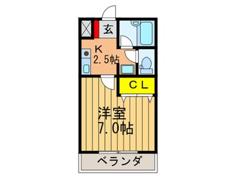 間取図 グレース小野