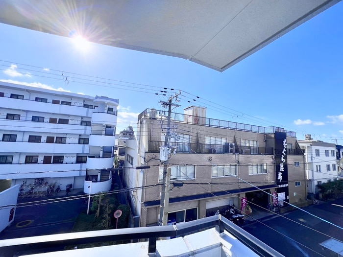 室内からの展望 崇徳院ハイツ