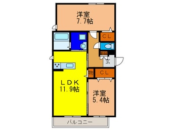 間取図 アリオ－ゾ宝塚