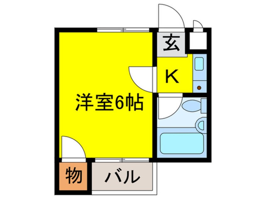 間取図 ハイム上高地大美野館